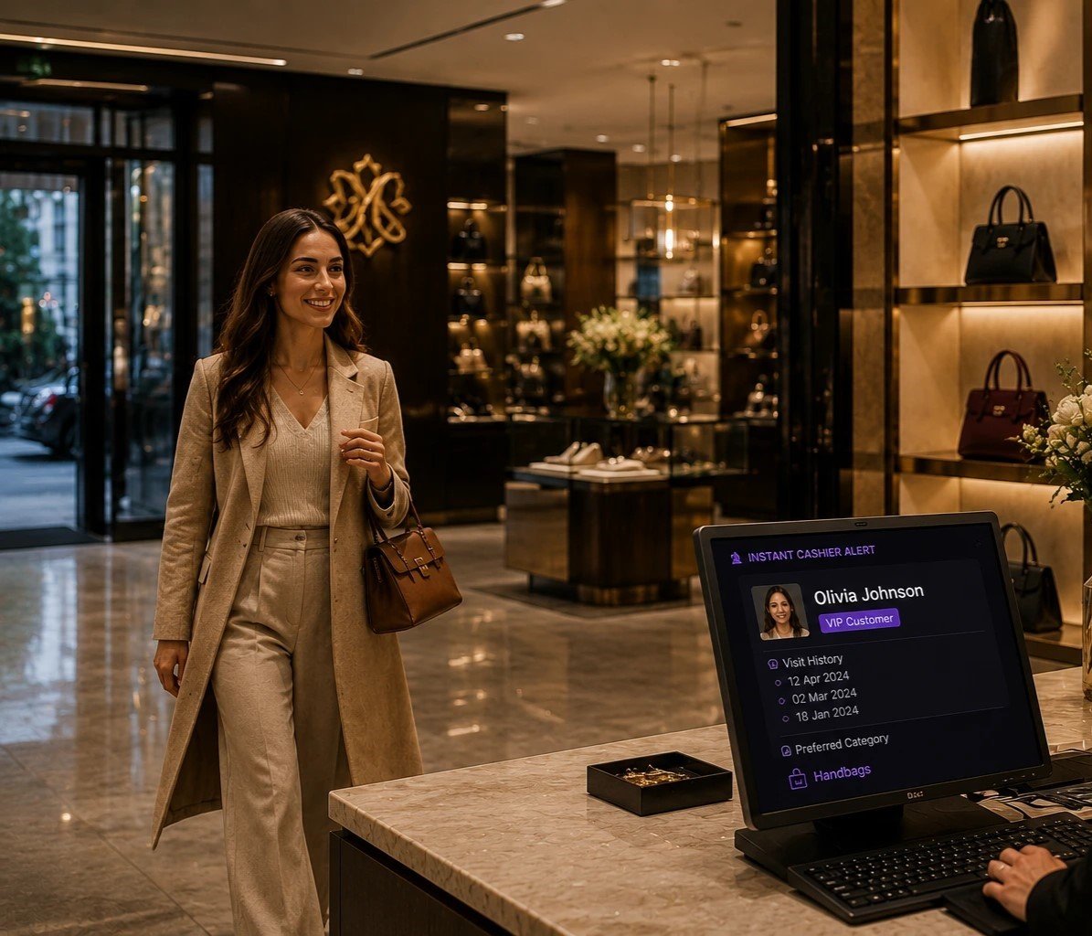 Luxury fragrance retail boutique